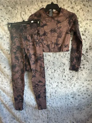 Active USA 101. Pink active set bundle 2pc brown xs/s nwot thumbnail 1