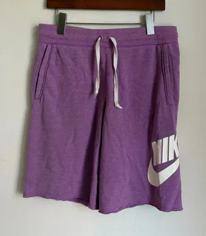 Nike Purple Sweat Shorts thumbnail 1
