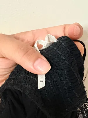 Intimately Free People Black Lace Open Back Slip Mini Dress Size M thumbnail 9