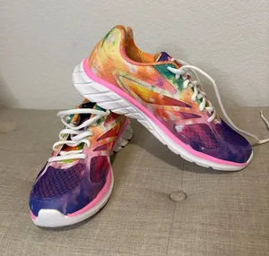 Fila Multicolor Athletic Sneakers with Pink and Purple Accents thumbnail 1