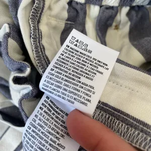 American Eagle Paper Bag Stripe Shorts thumbnail 7