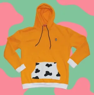 Brash Cow Print Hoodie thumbnail 4