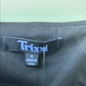Trixxi Elegant Black Fringe Dress thumbnail 3
