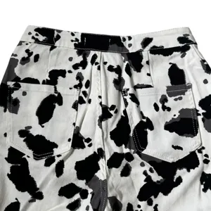 Altar'd State Cow Print Flare Pants High Rise Bell Bottoms NWT Size M | 0294 thumbnail 7