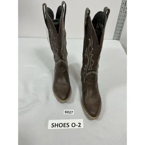 Womans Rollda Collection Pullon Midcalf Western Boots 6 Brown Embroidered Nwd thumbnail 4
