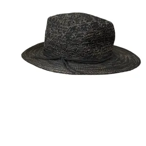 Free People Montana Woven Hat Heather‎ Black One Size thumbnail 2