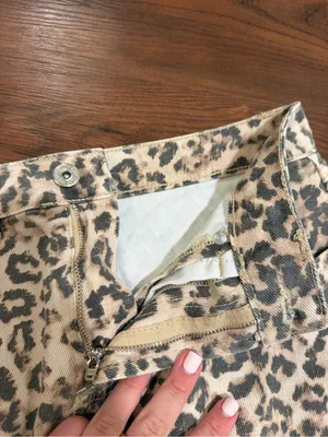 NWOT Stradivarius Denim Skort thumbnail 7