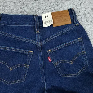 Levi’s Premium 80's Mom Jeans High Rise Tapered Dark Wash Blue Size 23 x 28 thumbnail 4
