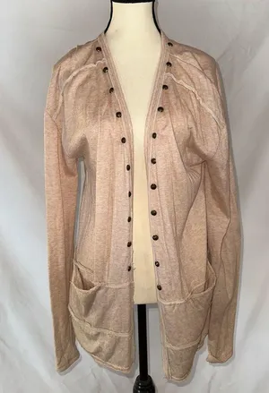 Miss Me • Southwestern Design Long Sleeve Open Cardigan Top- Women’s Large thumbnail 1