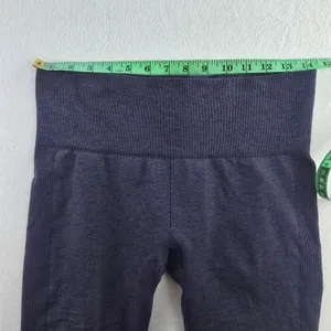 Lululemon Seamlessly Street Crop in Cadet Blue size 8‎ thumbnail 7