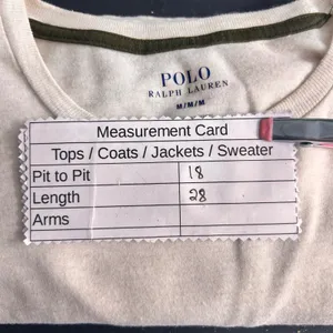 Polo Ralph‎ Lauren Shirt Cream Medium thumbnail 10