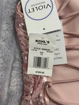 Violet Weekend Blush Pink Sequin Maxi Dress — Size 1/2 — NWT thumbnail 8