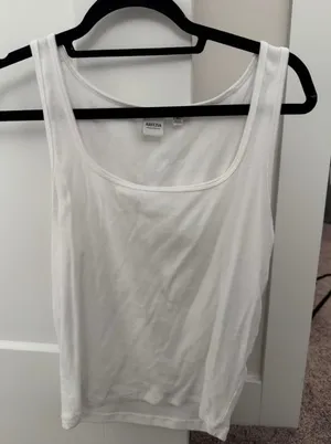 Aritzia Homestretch Ribbed tank White thumbnail 1
