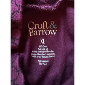 Croft &‎ Barrow Women Size XL Mock Neck Long Sleeve Shirt Cotton Casual Office thumbnail 3