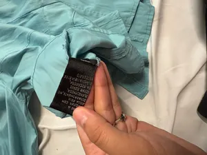 Milano size m longsleeve silk material Blue Size L thumbnail 5