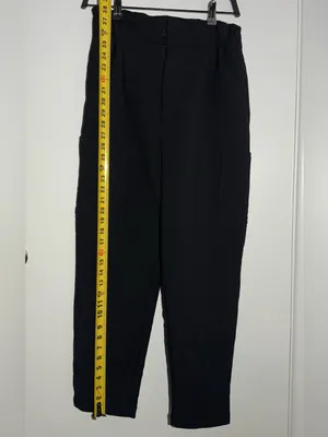 Zara Black Cargo Pants with Side Pockets thumbnail 8