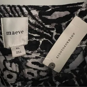 Maeve Low-Rise Belted Micro Mini Skirt size XL thumbnail 8