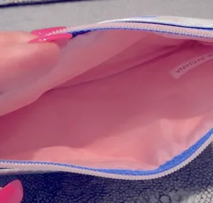 Ipsy Silver Theme Hot Summer Night Cosmetic Glam Clutch Bag thumbnail 2