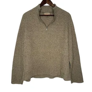 American Eagle Vintage Sweater M Chunky Knit Lambswool Oversized Minimalist Boxy thumbnail 1
