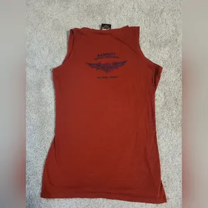 Harley Davidson Women's Tank Top Size Medium We Believe in Freedom Vintage thumbnail 6