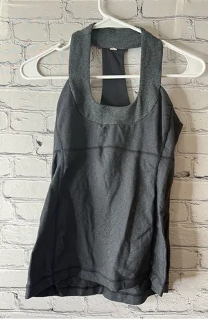 Lululemon Women's Athletic scoop neck Tank Top - Gray size 6 thumbnail 1
