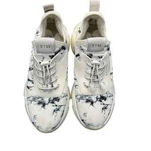 Steve Madden Black White Patterned Sneakers Womens Size 9 Casual Shoes thumbnail 8