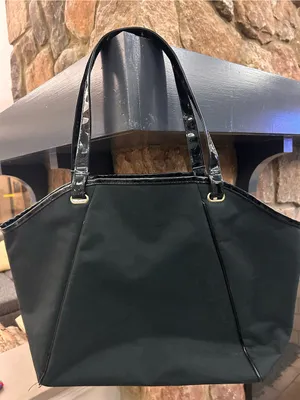 Lancôme Everyday Black Tote with Glossy Trim thumbnail 1