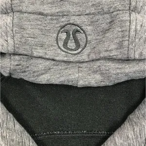 LULULEMON Scuba Hoodie Light Cotton Fleece Sz 10 Gray Everyday Outdoor Travel thumbnail 10