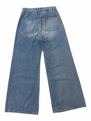 Veronica Beard Grant High-Rise Wide-Leg Jeans thumbnail 2