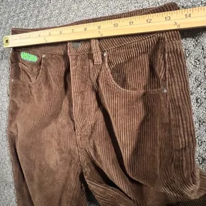 Empyre Tori Corduroy Pants Women 2 Brown Straight Leg Skate Streetwear Cotton thumbnail 6