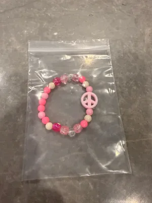 a peace bracelet Pink thumbnail 1