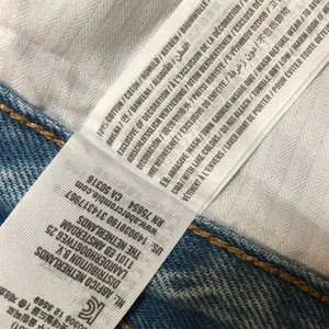 Abercrombie & Fitch Annie High Rise Distressed Denim Shorts thumbnail 7