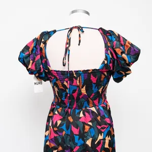 Show Me Your Mumu - Danielle Multicolor Satin‎ Mini Dress thumbnail 12