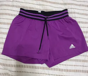Adidas Purple Shorts Running thumbnail 1