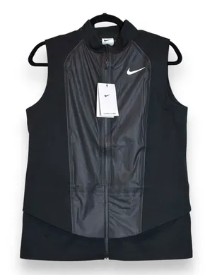 Nike Storm‎ Fit ADV Sleeveless Zippered Black Vest DX6080-010 Women's S NWT thumbnail 1