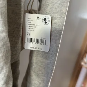 FP Movement X Hatch Maternity Warm Up Jumpsuit Heather Grey XS thumbnail 4