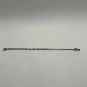 Swarovski Moissanite Tennis Bracelet Real Silver VVS D Color Iced Out 3mm 7.5 Inch No Pass thumbnail 3