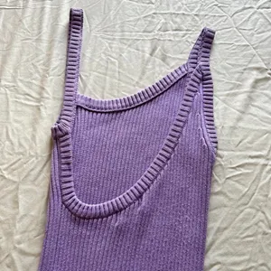 Michael Costello REVOLVE amari Lilac Ribbed Knit mini Dress Small asymmetrical thumbnail 4