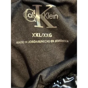 Calvin Klein Performance Womens XXL Black White Logo Print Running Shorts Liner thumbnail 5