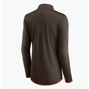 Fanatics Cleveland Browns Womens 1/4 Zip Long Sleeve Pullover Size‎ 2X thumbnail 2