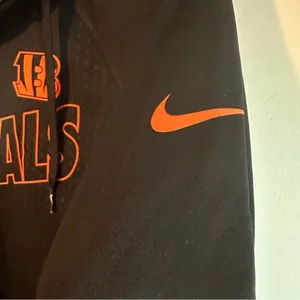 Nike NFL‎ Apparel Thermafit Cincinnati Bengals Full Zip Hoodie Sweatshirt Sz M thumbnail 4