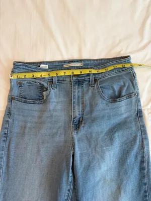 Levi’s 725 High Rise Bootcut Jeans 30 Classic Flattering Light Wash A5 thumbnail 8
