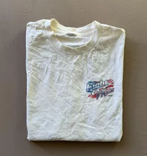 Reel Life Art Patriotic Fishing Muscle Tee thumbnail 1