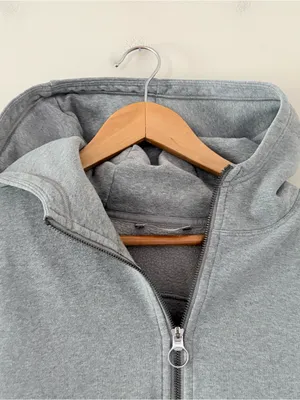 Lululemon All Yours Zip Hoodie Heathered Core Medium Grey Size XS thumbnail 5