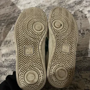 VEJA White & Green Lace Up Sneakers Size 6 US thumbnail 5