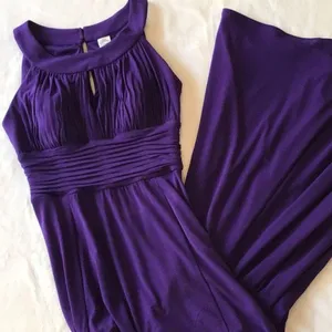 ✨ Sangria Women's Halter Keyhole Maxi Dress✨ thumbnail 6
