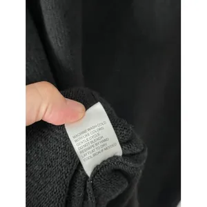 Stitchdrop Black Cowl Neck Sweater Dress Long Sleeve Kangaroo Pocket Large NEW‎ thumbnail 7