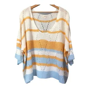 ✨POL Loose Knit Oversized Striped Sz Medium Sweater✨ thumbnail 6