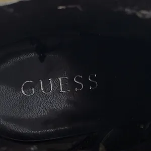Guess Womens Boots Size 7.5 Tan Side Zip Almond Toe Studded Chucky Ankle Heel thumbnail 10