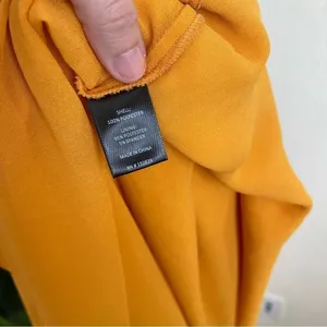 NWT Michael Costello x REVOLVE Kerry Gown in Marigold‎ Long Sleeve thumbnail 8
